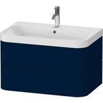 Duravit WTU HAPPY D.2 PLUS 775x490mm m UB e HL nachtblau seidenmatt