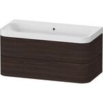 Duravit WTU HAPPY D.2 PLUS 975x490mm m UB o HL nussbaum gebürstet