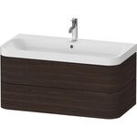 Duravit WTU HAPPY D.2 PLUS 975x490mm m UB e HL nussbaum gebürstet