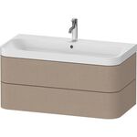 Duravit WTU HAPPY D.2 PLUS 975x490mm m Unterbau ein Hahnloch leinen