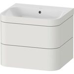 Duravit WTU HAPPY D.2 PLUS 575x490mm m UB o HL No weiß seidenmatt