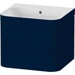 Duravit WTU HAPPY D.2 PLUS 575x490mm m UB o HL nachtblau seidenmatt