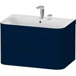 Duravit WTU HAPPY D.2 PLUS 775x490mm m UB 2 HL nachtblau seidenmatt