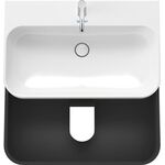 Duravit WTU HAPPY D.2 PLUS 775x490mm m UB e HL graphit supermatt