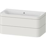 Duravit WTU HAPPY D.2 PLUS 975x490mm m UB o HL No weiß seidenmatt