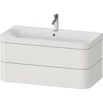Duravit WTU HAPPY D.2 PLUS 975x490mm m UB e HL No weiß seidenmatt