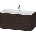 Duravit WTU HAPPY D.2 PLUS 975x490mm m UB e HL nussbaum gebürstet