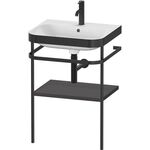 Duravit WTU HAPPY D.2 PLUS 575x490mm m Metallkon e HL gra supermatt