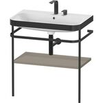 Duravit WTU HAPPY D.2 PLUS 775x490mm m Metallkon 2 HL Steingr sdm