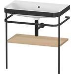 Duravit WTU HAPPY D.2 PLUS 775x490mm m Metallkon o HL medi eiche