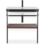 Duravit WTU HAPPY D.2 PLUS 775x490mm m Metallkon e HL NB gebürstet