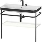 Duravit WTU HAPPY D.2 PLUS 975x490mm m Metallkon 2 HL we seidenmatt