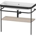 Duravit WTU HAPPY D.2 PLUS 975x490mm m Metallkon o HL ta seidenmatt