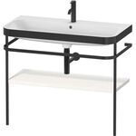 Duravit WTU HAPPY D.2 PLUS 975x490mm m Metallkon e HL we hochglanz