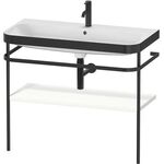 Duravit WTU HAPPY D.2 PLUS 975x490mm m Metallkon e HL we seidenmatt