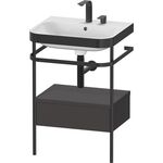 Duravit WTU HAPPY D.2 PLUS 575x490mm m Metallkon 2 HL gra supermatt