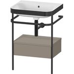 Duravit WTU HAPPY D.2 PLUS 575x490mm m Metallkon o HL Steingr sdm