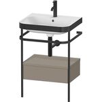 Duravit WTU HAPPY D.2 PLUS 575x490mm m Metallkon e HL Steingr sdm