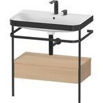 Duravit WTU HAPPY D.2 PLUS 775x490mm m Metallkon 2 HL medi eiche