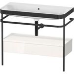 Duravit WTU HAPPY D.2 PLUS 975x490mm m Metallkon o HL we hochglanz