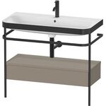 Duravit WTU HAPPY D.2 PLUS 975x490mm m Metallkon e HL Steingr sdm