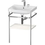 Duravit WTU HAPPY D.2 PLUS 575x490mm m Metallkon 2 HL we hochglanz