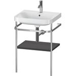 Duravit WTU HAPPY D.2 PLUS 575x490mm m Metallkon e HL gra supermatt
