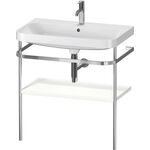Duravit WTU HAPPY D.2 PLUS 775x490mm m Metallkon e HL we seidenmatt