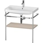 Duravit WTU HAPPY D.2 PLUS 775x490mm m Metallkon e HL ta seidenmatt