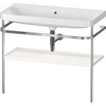 Duravit WTU HAPPY D.2 PLUS 975x490mm m Metallkon o HL we hochglanz