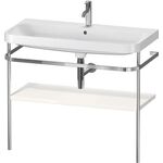 Duravit WTU HAPPY D.2 PLUS 975x490mm m Metallkon e HL we hochglanz