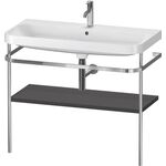 Duravit WTU HAPPY D.2 PLUS 975x490mm m Metallkon e HL gra supermatt