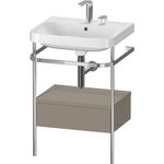 Duravit WTU HAPPY D.2 PLUS 575x490mm m Metallkon 2 HL Steingr sdm