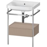 Duravit WTU HAPPY D.2 PLUS 575x490mm m Metallkon o Hahnloch leinen