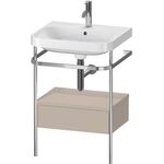 Duravit WTU HAPPY D.2 PLUS 575x490mm m Metallkon e HL ta seidenmatt