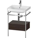 Duravit WTU HAPPY D.2 PLUS 575x490mm m Metallkon e HL NB gebürstet