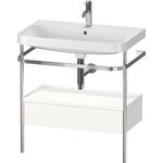 Duravit WTU HAPPY D.2 PLUS 775x490mm m Metallkon e HL we seidenmatt
