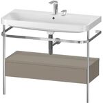 Duravit WTU HAPPY D.2 PLUS 975x490mm m Metallkon 2 HL Steingr sdm