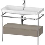 Duravit WTU HAPPY D.2 PLUS 975x490mm m Metallkon e HL Steingr sdm