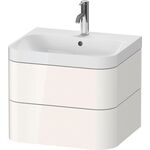 Duravit WTU HAPPY D.2 PLUS 575x490mm m UB e Hahnloch weiß hochglanz