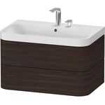 Duravit WTU HAPPY D.2 PLUS 775x490mm m UB 2 HL nussbaum gebürstet