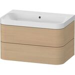 Duravit WTU HAPPY D.2 PLUS 775x490mm m UB o HL mediterrane eiche
