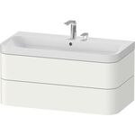 Duravit WTU HAPPY D.2 PLUS 975x490mm m UB 2 HL weiß seidenmatt