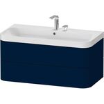 Duravit WTU HAPPY D.2 PLUS 975x490mm m UB 2 HL nachtblau seidenmatt