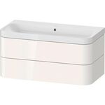 Duravit WTU HAPPY D.2 PLUS 975x490mm m UB o Hahnloch weiß hochglanz
