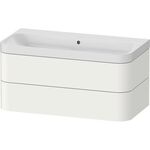 Duravit WTU HAPPY D.2 PLUS 975x490mm m UB o HL weiß seidenmatt