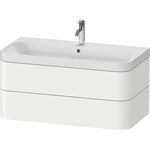 Duravit WTU HAPPY D.2 PLUS 975x490mm m UB e HL weiß seidenmatt