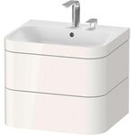 Duravit WTU HAPPY D.2 PLUS 575x490mm m UB 2 HL weiß hochglanz