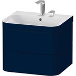 Duravit WTU HAPPY D.2 PLUS 575x490mm m UB 2 HL nachtblau seidenmatt