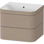 Duravit WTU HAPPY D.2 PLUS 575x490mm m UB ohne Hahnloch leinen
